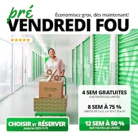 Depotium Mini Entrepôt - St Jerome Promotion