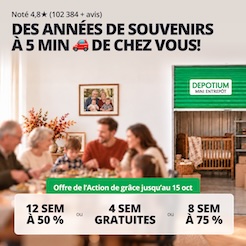 Depotium Mini Entrepôt - St Jerome Promotion