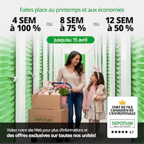 Depotium Mini Entrepôt - St Jerome Promotion